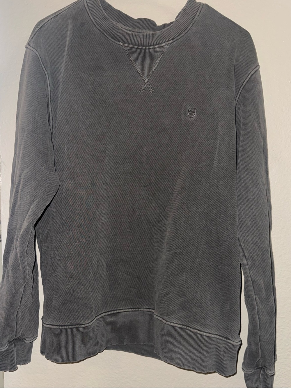 Brixton Women's Washed Charcoal Crewneck Sweatshirt